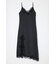 LACE SATIN SLIP ドレス