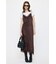 LACE SATIN SLIP ドレス