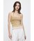 MIX YARN HALTER KNIT トップス