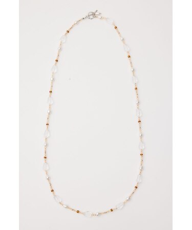F/PEARL MIX BEADED ネックレス