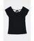 BACK OPEN SHORT SLEEVE TEE