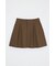 FLARE TUCKED MINI スカート