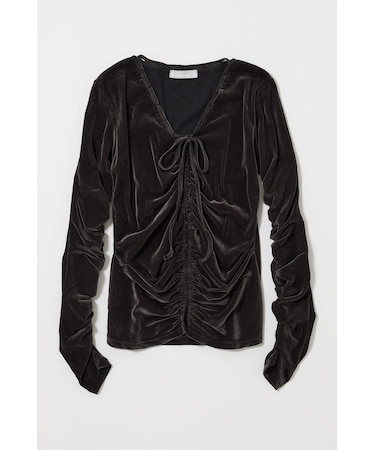 SHEER VELOUR カーディガン