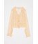 PATCH LACY RUFFLE トップス