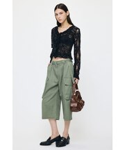 BACKSATIN CROPPED カーゴ