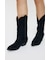F／SUEDE WESTERN ブーツ