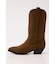 F／SUEDE WESTERN ブーツ