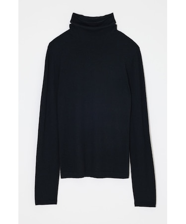 【otonaMUSE掲載】ES SHEER TURTLE KNIT トップス