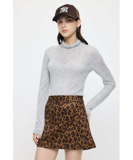 【otonaMUSE掲載】ES SHEER TURTLE KNIT トップス