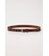 LEATHER NARROW ベルト