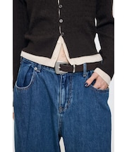 GLOSS BUCKLE LEATHER ベルト