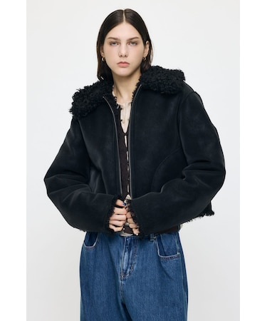 【otonaMUSE掲載】REVERSIBLE CURLY FUR ジャケット