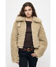 【otonaMUSE掲載】REVERSIBLE CURLY FUR ジャケット