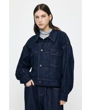 GATHER HEM DENIM ジャケット