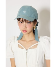 バックリボンRロゴキャップ