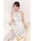 【AKB48 伊藤百花さん着用アイテム】【女神ワンピース】ホルターネックギャザーフレアワンピース