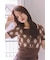 【乃木坂46 金川紗耶さん着用】レイヤードデザインジャガードニットトップス