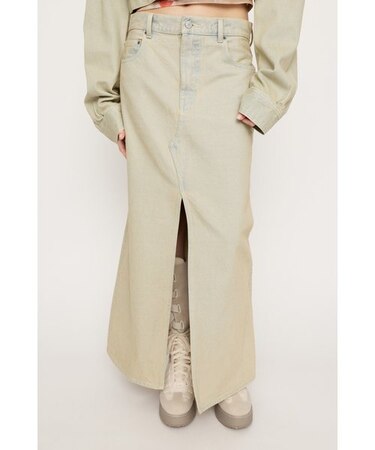 NOAH DENIM LW SLIT SK-E