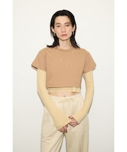 【THROW】2P LAYERED トップス