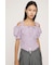 SHOULDER OPEN SQ PUFF トップス
