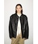 【THROW】PAD IN F／LEATHER ジャケット