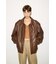 【THROW】PAD IN F／LEATHER ジャケット