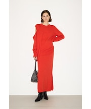 【THROW】SIDE SLIT MG ロングスカート