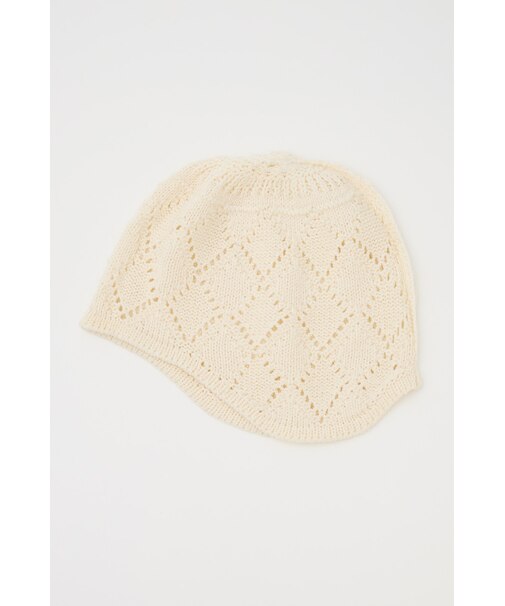 COTTON CROCHET キャップ