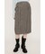 CUT OUT ILINE スカート