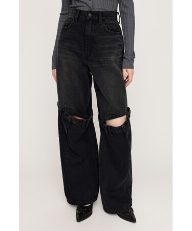 J／W KNEE DENIM PT-E
