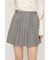 FRONT PLEATS ショートスカート