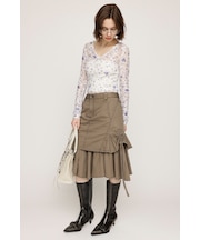 L/W WASHED MIDDLE MERMAID スカート