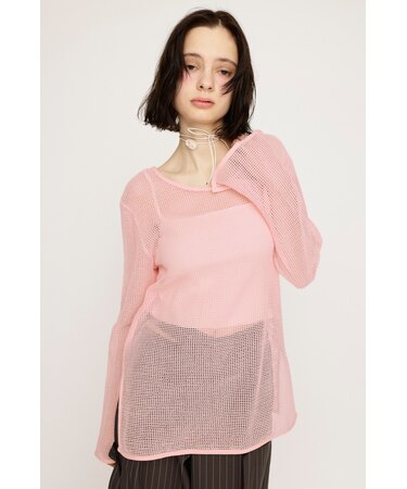COTTON MESH 2WAY トップス