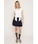 DOUBLE RIBBON PLEATS スカート