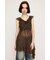 HEM DESIGN LACE FRILL L／トップス