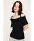 OFFSHOULDER RIB HG トップス