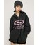 PRINT OVER HOODIE