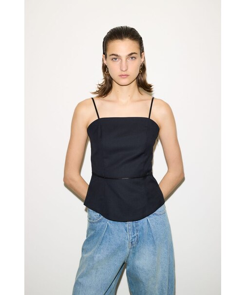 【THROW】BACK OPEN BUSTIER