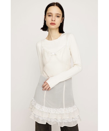 FRILL CAMI S／ドレス