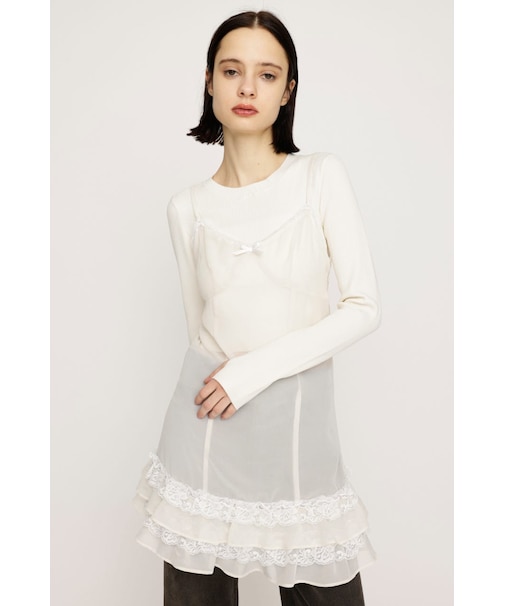 FRILL CAMI S／ドレス