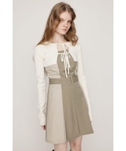 BOX PLEATS CAMI S／OP SET