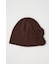 FLOWER MOTIF KNIT BEANIE
