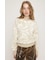 MIX SHAGGY MARBLE トップス