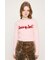 【LIMITED ITEM】SHAGGY YARN LOGO C／N トップス