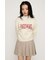 FRONT LOGO KNIT トップス