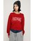 FRONT LOGO KNIT トップス