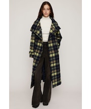 STAND NECK LONG コート