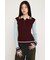 BICOLOR KNIT トップス