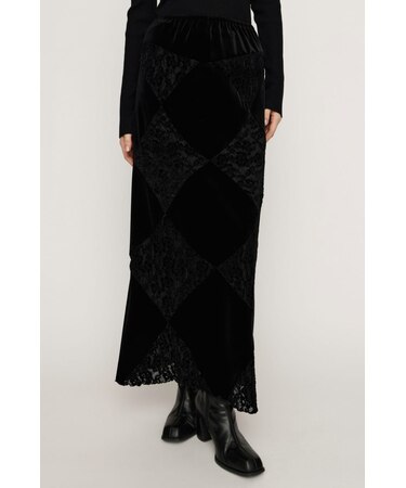 VELOUR ロングスカート