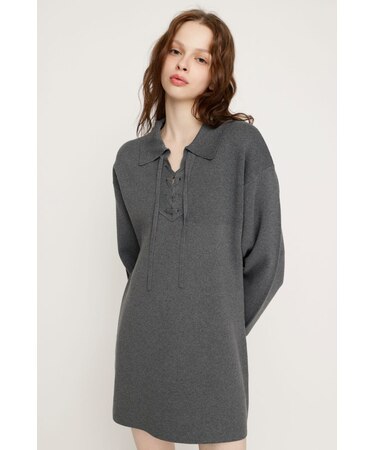 SKIPPER LACE UP ショートワンピース